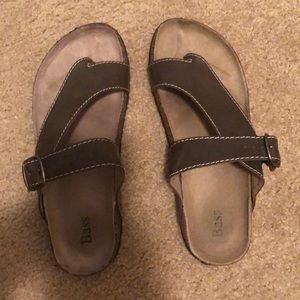Brown Bass Sandals